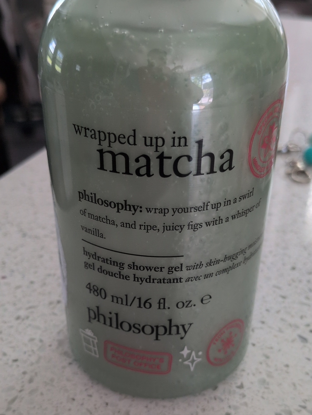 Philosophy Wrapped Up in Matcha Hydrating Shower Gel — Light Green